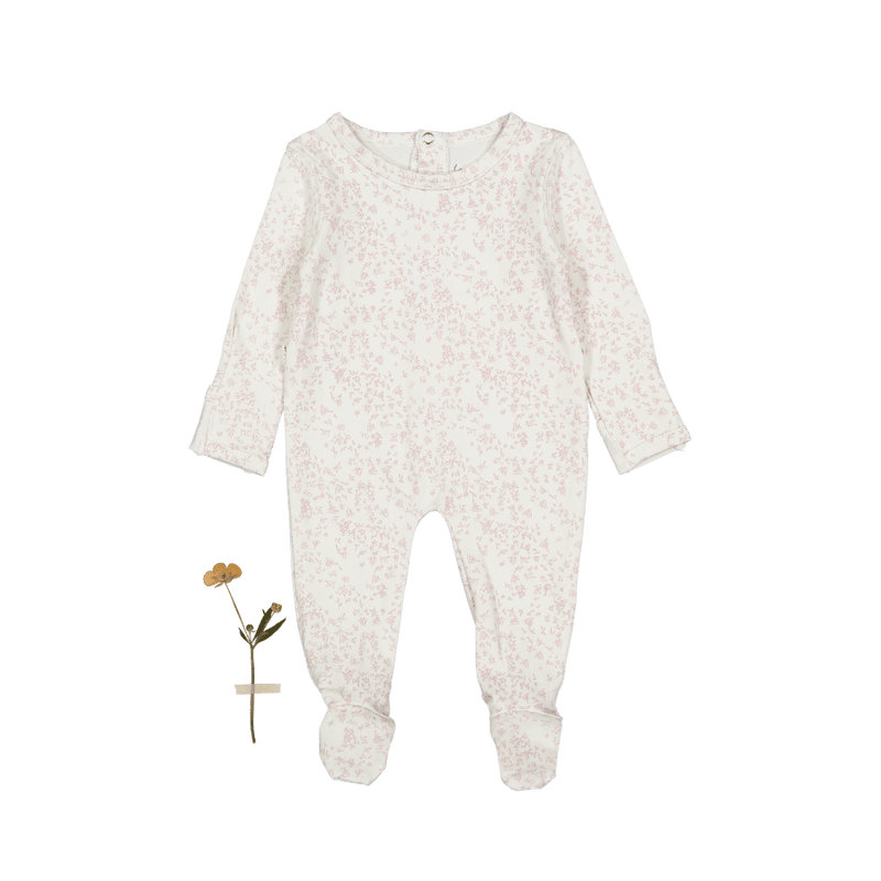 The Printed Romper - Flutter Pink