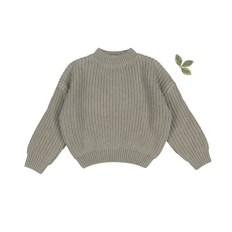 The Chunky Knit Sweater - Sage