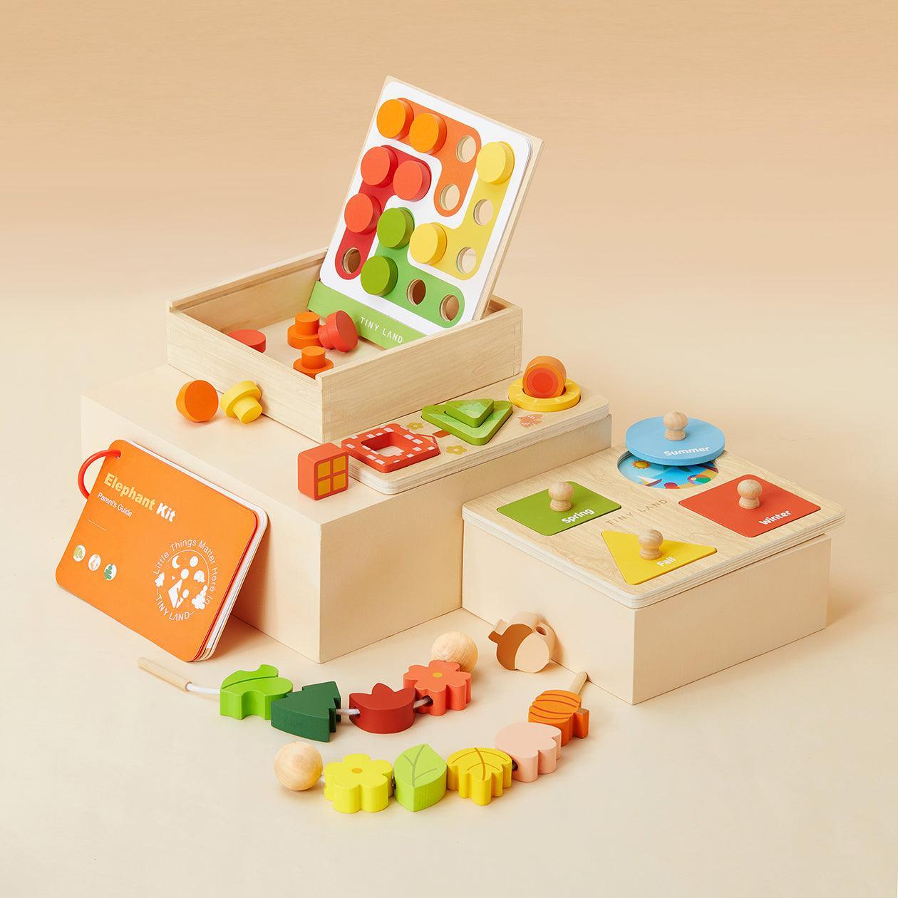 Tiny Land® Montessori Toys for Toddlers (18–24 Months) – Montessori Toys for 2 Year Olds