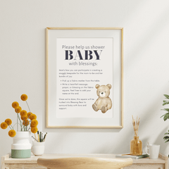 Toffee Blessing Bear® Baby Shower Bundle