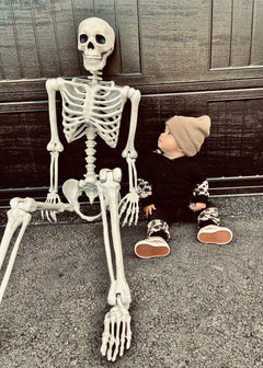 Toddler Halloween Jogger Set | Spooky Skulls