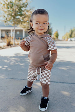 Theo Set | Checkered Boys' Outfit