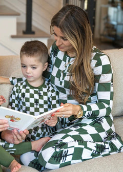 Bamboo Women’s Christmas Pajamas | Matching Holiday Family Set - Christmas Trees