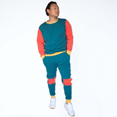 Adult Colorblock Sweatshirt