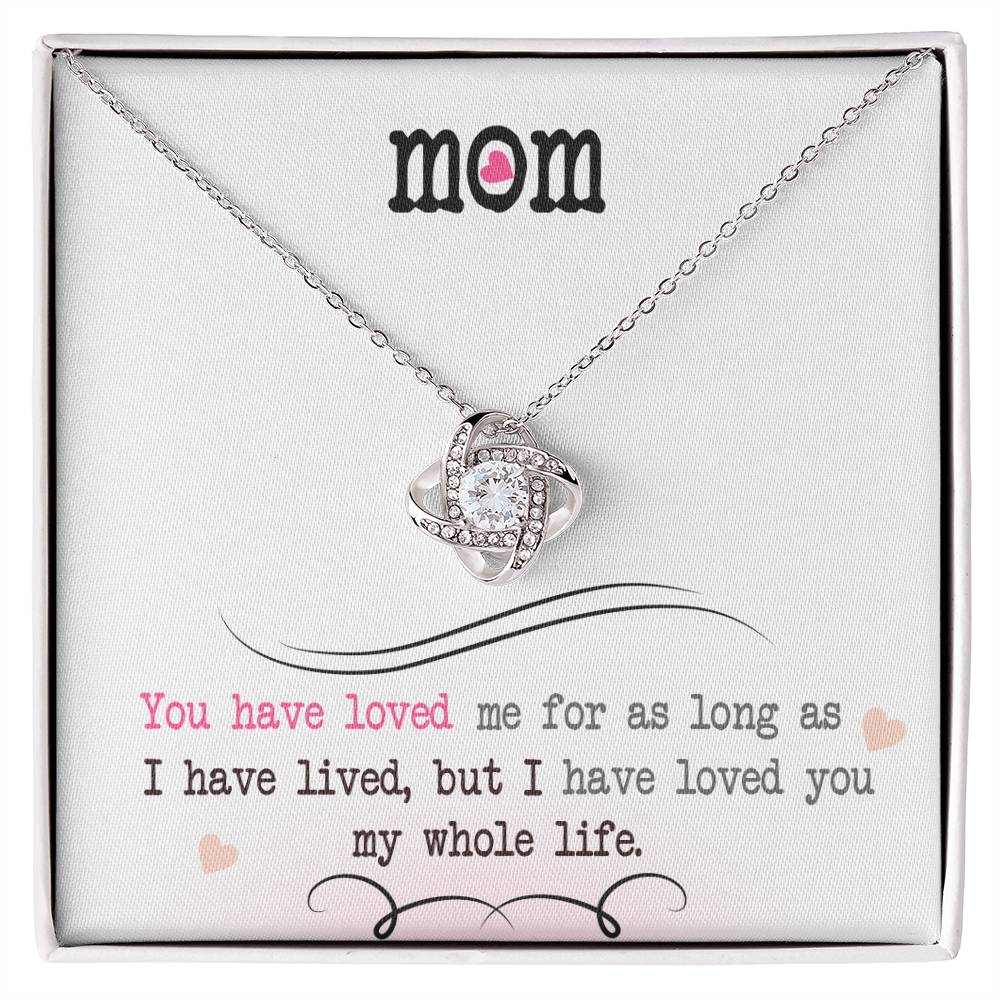 My Whole Life - Love Knot Necklace