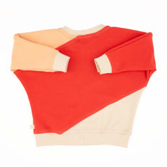 Baby Diagonal Colorblock Sweatshirt