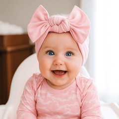 Candy Pink Knotted Bow