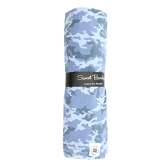 Blue Camouflage Swaddle
