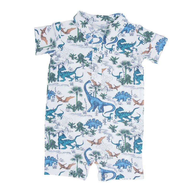 Dinosaur Adventures Polo Romper