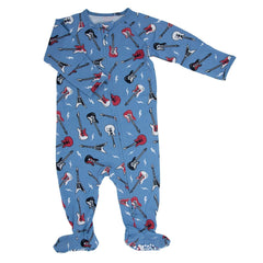 Electric Guitars Rockstar Zipper Footie