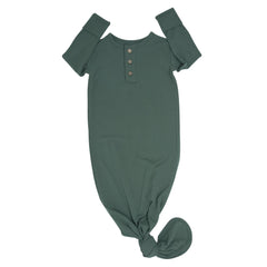 Hunter Green Knotted Gown