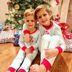 Sleepy Bees Blue Stripe Pajamas