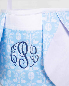 Easter Basket in Blue Bunny