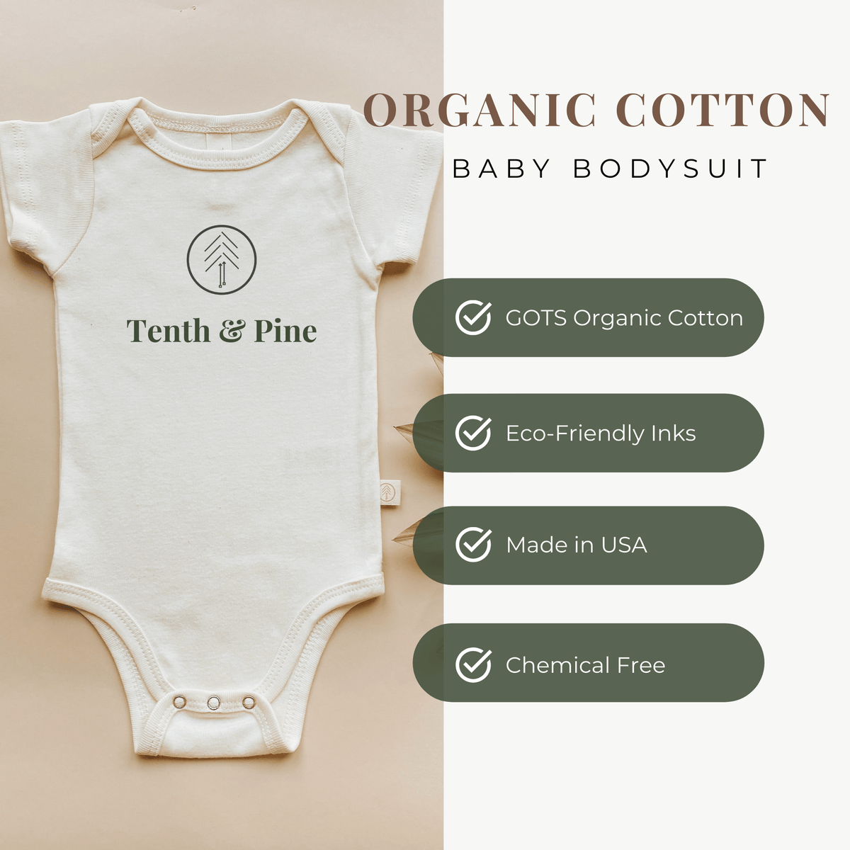 Big Sister Organic Baby Bodysuit