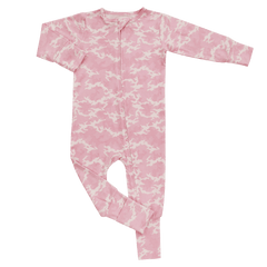 Pink Camouflage Convertible Romper