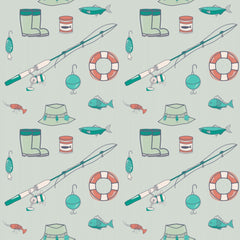 Fishing Poles Polo Romper