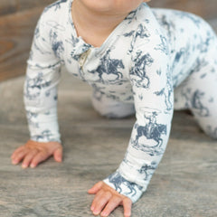 Rip's Ranch Zipper Footie