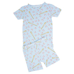 Classic Baseball Summer Pajama Set