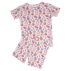 Tropical Fruit Summer Pajama Set