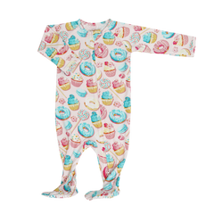 Sweet Tooth Zipper Footie