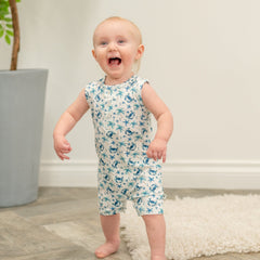 Blue Crabs Tank Romper