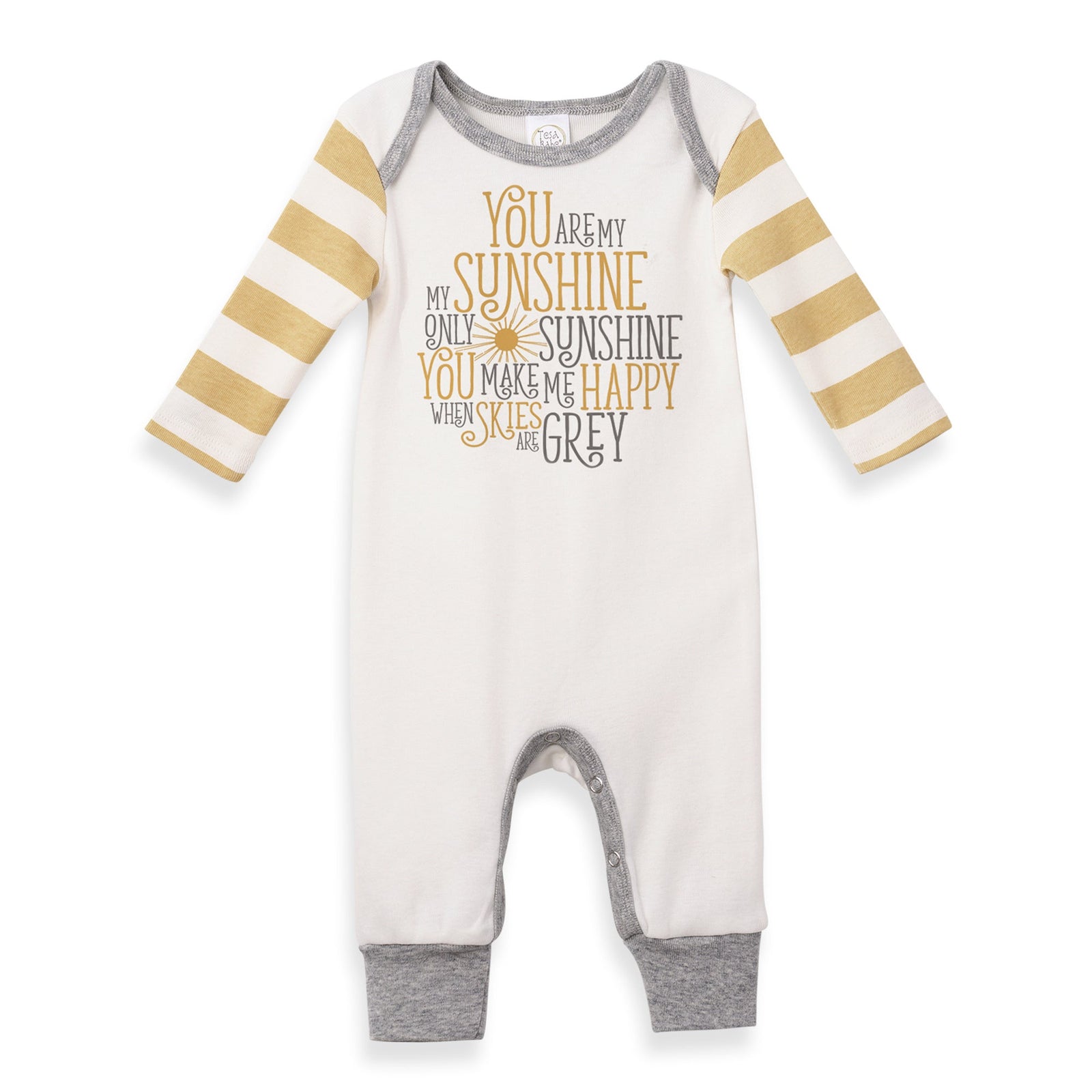Baby's "You Are My Sunshine" Cotton Romper