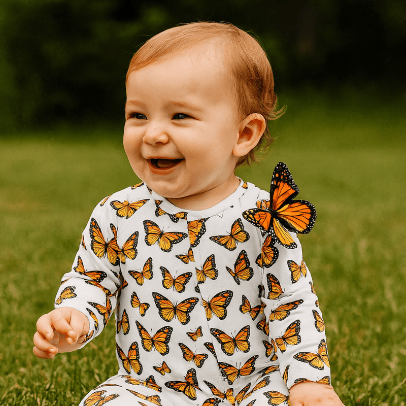 The Great Migration Zipper Footie