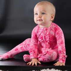 This Must Be Love Ruffle Footie