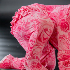 This Must Be Love Ruffle Footie