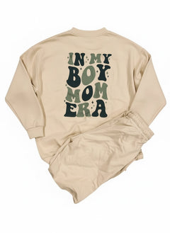 Women's Boy Mom Jogger Set | Matching Mom and Son Outfits